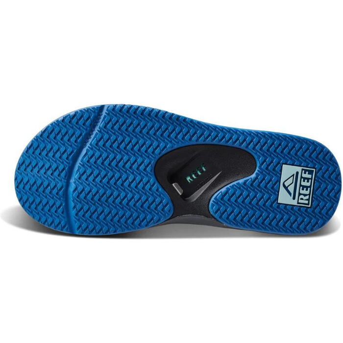 2024 Reef Mens Fanning Sandals CJ2911  - Gunmetal / Ocean